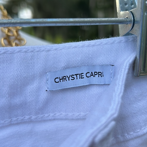 Nine West White denim capris size 16 - Picture 5 of 6